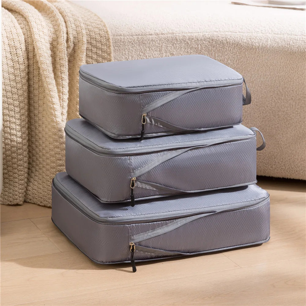 Compression Packing Cubes for Travel (Set of 3) — Bunk by Waypoint