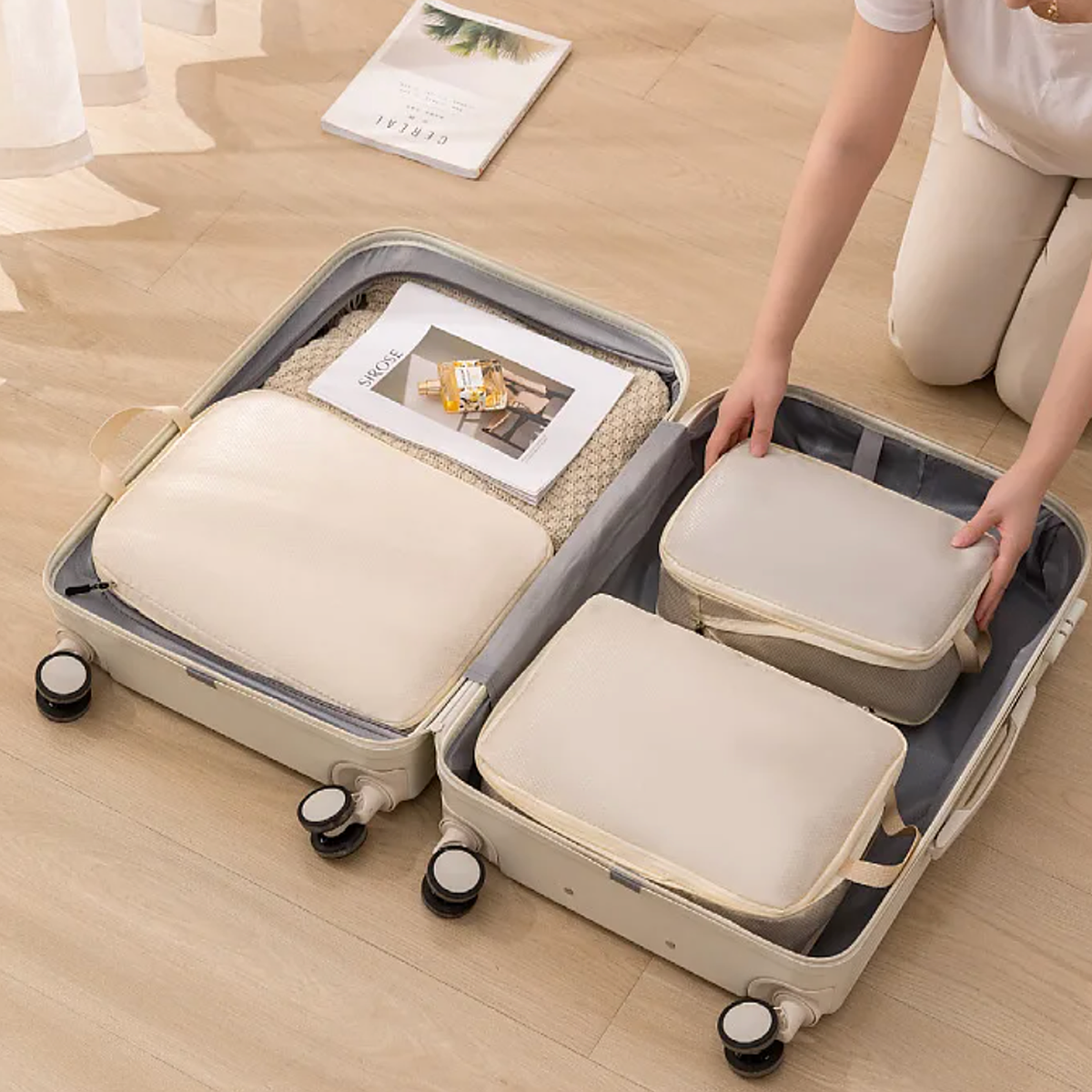 Compression Packing Cubes for Travel (Set of 3) — Bunk by Waypoint